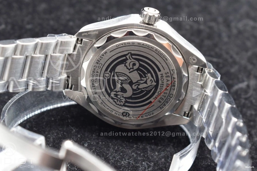 Blue SS Deep on Deep Best Clone SS SBF A8912 Super Ultra 1:1 Dial Edition Bracelet Seamaster 6000M 0901